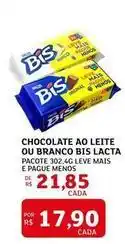 Assaí Atacadista Bis - chocolate ao leite ou branco oferta