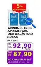 Assaí Atacadista Assaí - farinha de trigo especial para panificacao rosa branca oferta