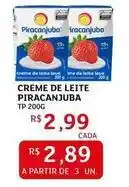 Assaí Atacadista Piracanjuba - creme de leite oferta