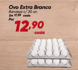 Dia Ovo Extra Branco Bandeja c/ 20 un. oferta
