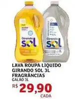 Assaí Atacadista Sol - lava roupa liquido girando fragrâncias oferta
