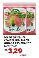 Assaí Atacadista Grande rio - polpa de fruta congelada sabor goiaba oferta