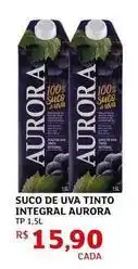 Assaí Atacadista Aurora - suco de uva tinto integral oferta