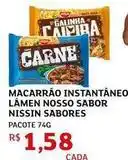 Assaí Atacadista Nissin - macarrão instantâneo lámen nosso sabor oferta