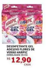 Assaí Atacadista Harpic - desinfetante gel flores de verão oferta