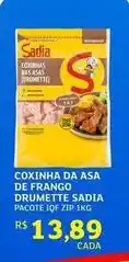 Assaí Atacadista Sadia - coxinha da asa de frango drumette oferta