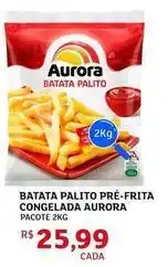 Assaí Atacadista Aurora - batata palito pre-frita congelada oferta
