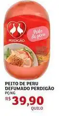 Assaí Atacadista Perdigão - peito de peru defumado oferta
