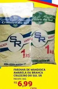 Assaí Atacadista Sul - farinha de mandioca amarela ou branca cruzeiro do oferta
