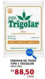 Assaí Atacadista Trigolar - farinha de trigo tipo 1 oferta