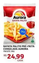 Assaí Atacadista Aurora - batata palito pre-frita congelada oferta