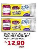Assaí Atacadista Embalixo - saco para lixo pia e banheiro oferta
