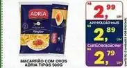 Roldão Adria - macarrão com ovos oferta
