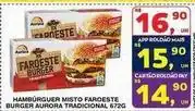 Roldão Aurora - hambúrguer misto faroeste burger oferta