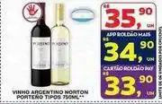 Roldão Norton - vinho argentino porteno tipos oferta