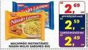 Roldão Nissin - macarrão instantâneo miojo oferta
