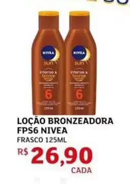 Assaí Atacadista Loção bronzeadora fps6 nivea oferta