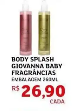 Assaí Atacadista Body splash giovanna baby fragrâncias embalagem oferta