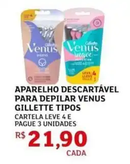 Assaí Atacadista Aparelho descartável para depilar venus gillette tipos oferta