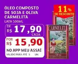 Assaí Atacadista Óleo composto de soja e oliva carmelita oferta