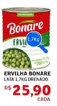Assaí Atacadista Ervilha bonare lata drenado oferta