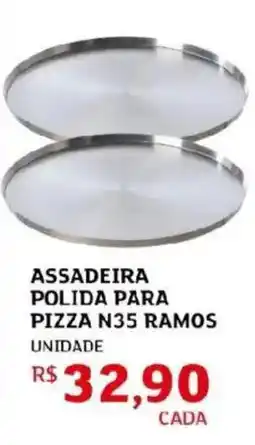 Assaí Atacadista Assadeira polida para pizza n35 ramos unidade oferta
