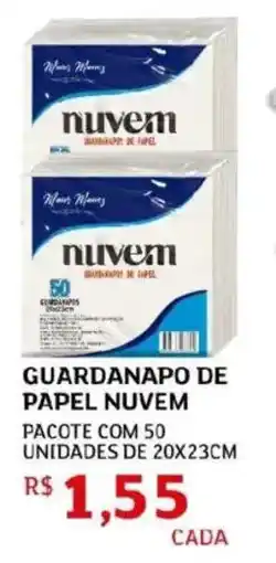 Assaí Atacadista Guardanapo de papel nuvem oferta