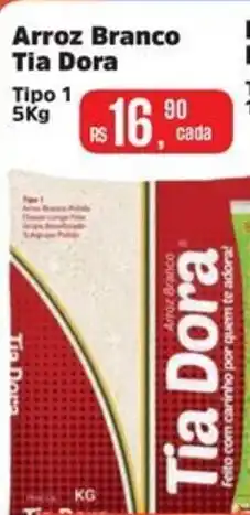 Supermercados Mateus Arroz Branco Tia Dora Tipo 1 oferta