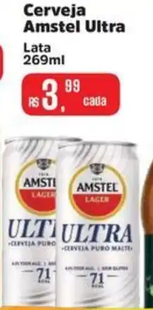 Supermercados Mateus Cerveja Amstel Ultra oferta