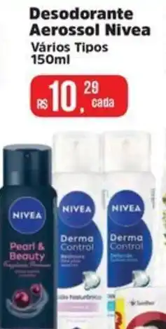 Supermercados Mateus Desodorante Aerossol Nivea Vários Tipos oferta
