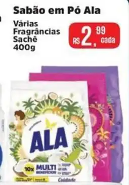 Supermercados Mateus Sabão em Pó Ala Várias Fragrâncias Sachê oferta
