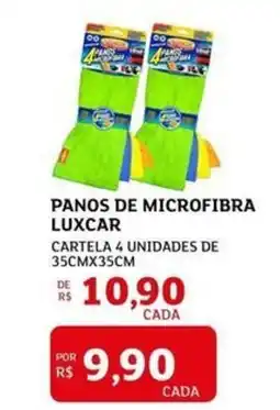 Assaí Atacadista Panos de microfibra luxcar oferta