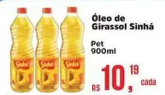Supermercados Mateus Óleo de Girassol Sinhá oferta