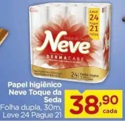 Carrefour Papel higiênico Neve Toque da Seda oferta