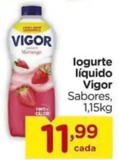 Carrefour logurte liquido vigor sabores oferta