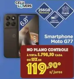 Carrefour Smartphone moto G77 oferta