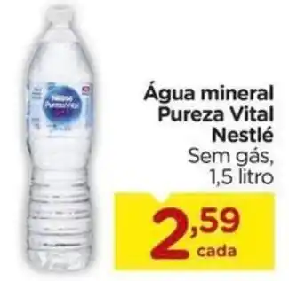 Carrefour Água mineral pureza vital nestlé sem gás oferta