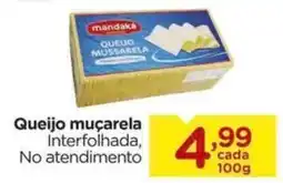 Carrefour Queijo muçarela oferta