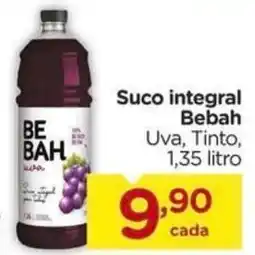 Carrefour Suco integral Bebah Uva, Tinto oferta