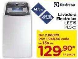 Carrefour Lavadora Electrolux LEE15 oferta