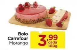 Carrefour Bolo Carrefour Morango oferta
