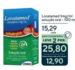 Coop Loratamed solucao oral oferta