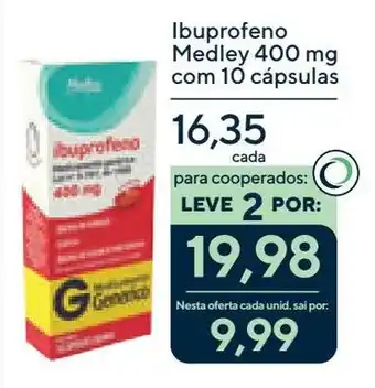 Ibuprofeno medley 400 mg