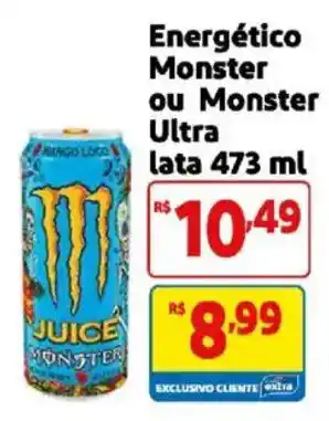 Energético Monster ou Monster Ultra