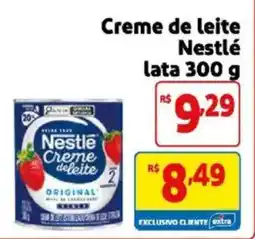 Mercado Extra Creme de leite Nestlé oferta