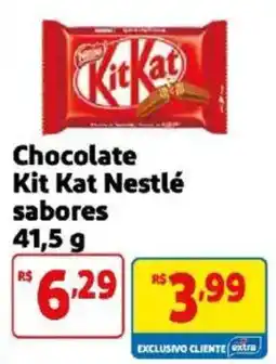Mercado Extra Chocolate Kit Kat Nestlé sabores oferta