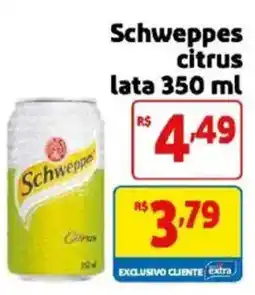 Mercado Extra Schweppes citrus oferta
