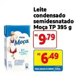 Mercado Extra Leite condensado semidesnatado Moça TP oferta