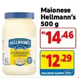 Mercado Extra Maionese hellmann's oferta