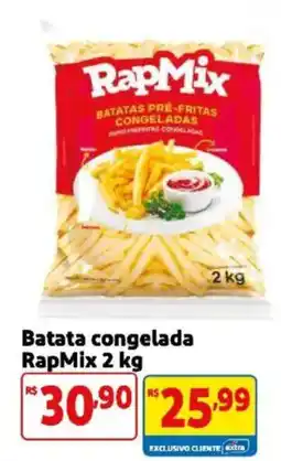 Mercado Extra Batata congelada RapMix oferta
